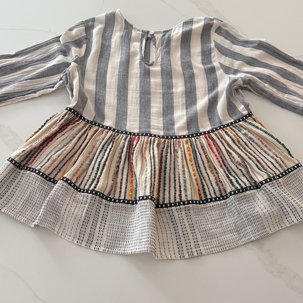 THML Striped Long Sleeve Blouse - Picture 7 of 7